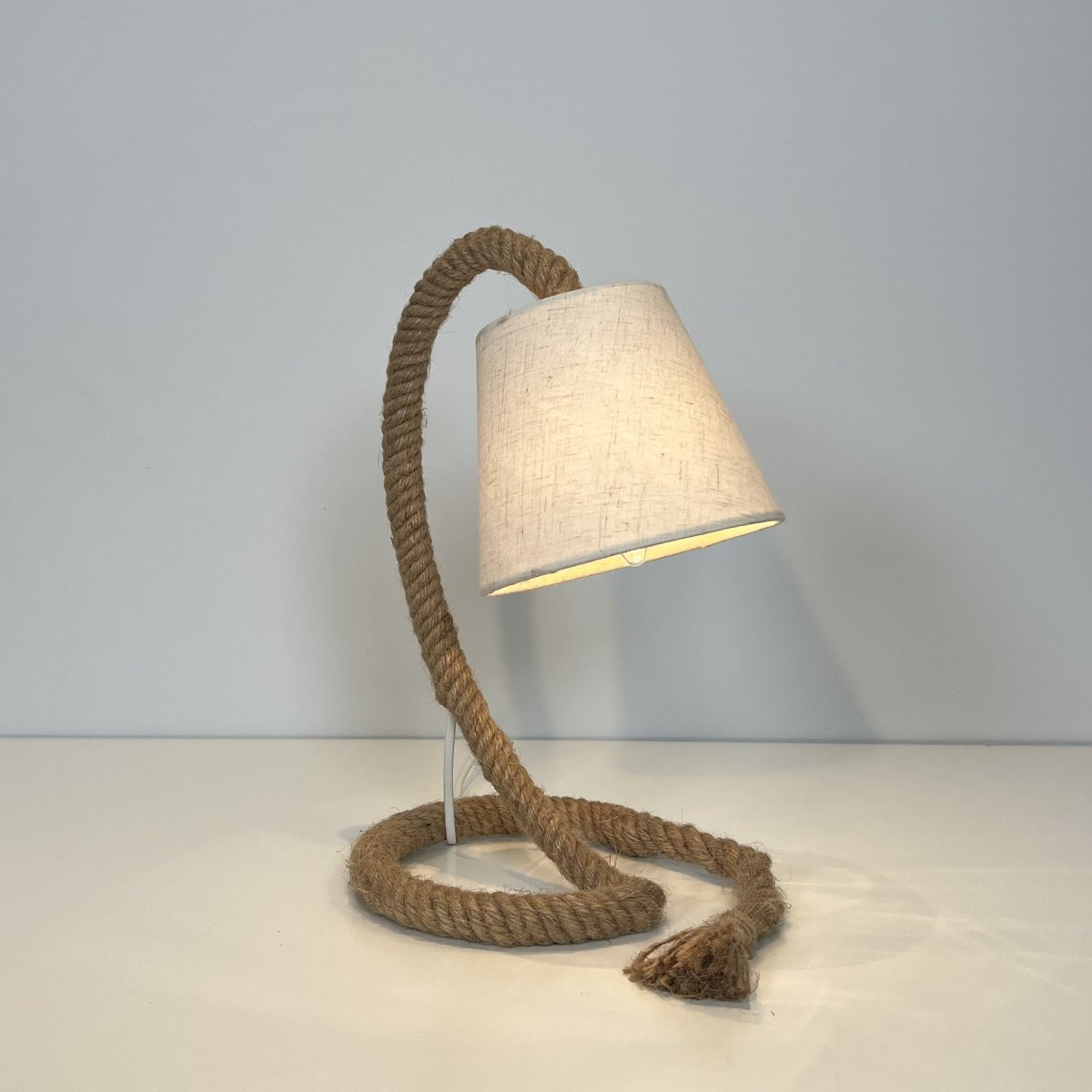 Lampe en Corde dans le Goût d'Adrien Audoux et Frida Minet (Audoux-Minet)-photo-2