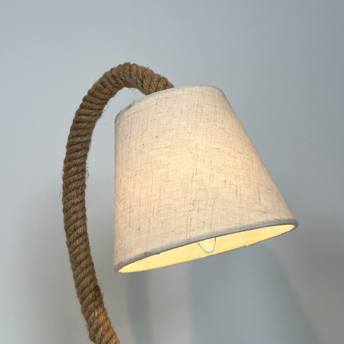 Lampe en Corde dans le Goût d'Adrien Audoux et Frida Minet (Audoux-Minet)-photo-2