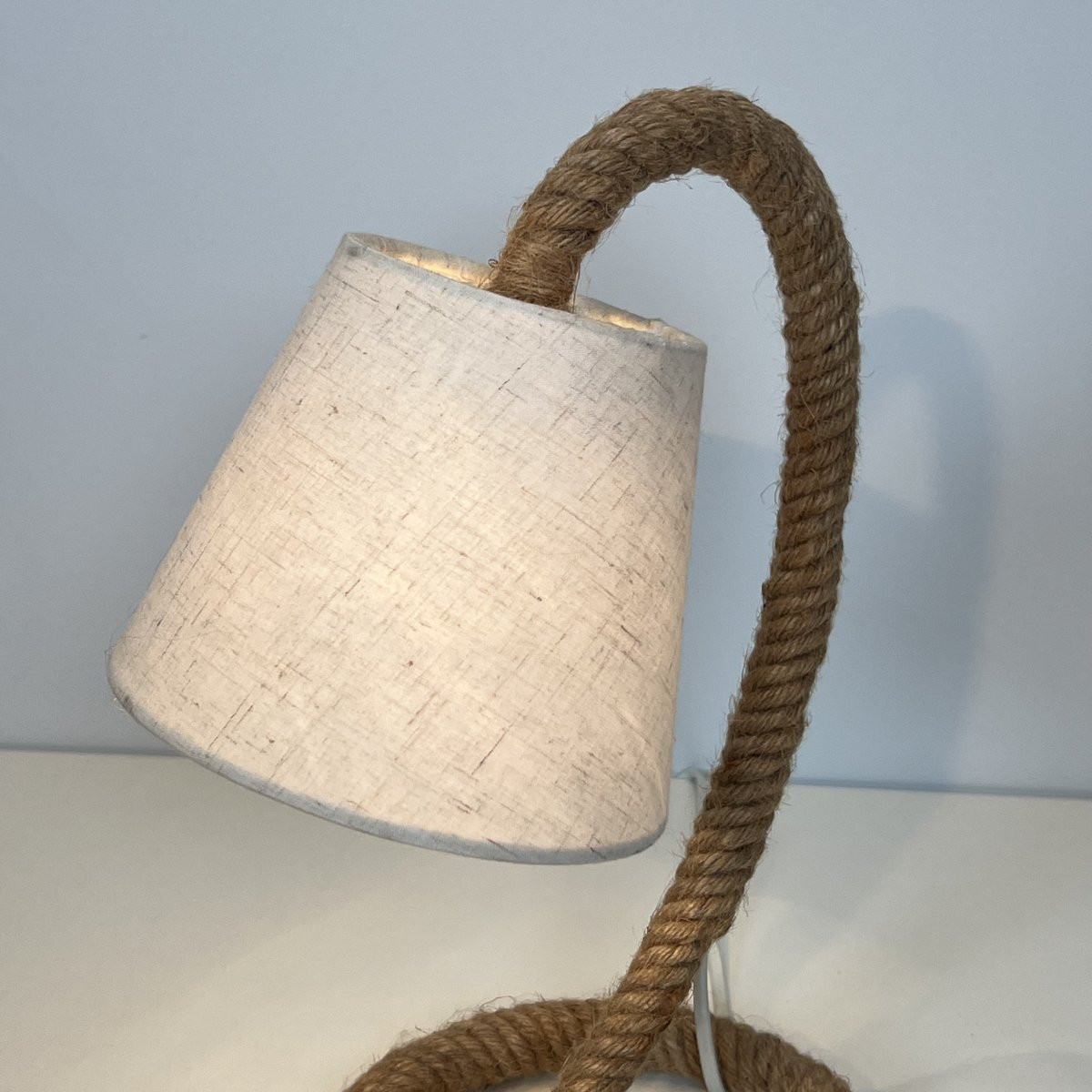 Lampe en Corde dans le Goût d'Adrien Audoux et Frida Minet (Audoux-Minet)-photo-5