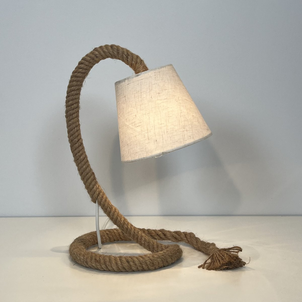 Lampe en Corde dans le Goût d'Adrien Audoux et Frida Minet (Audoux-Minet)-photo-8