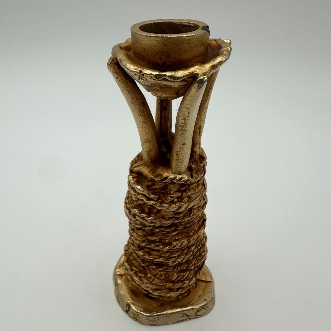 Bougeoir sculptural – Pierre Casenove pour Fondica, signé, années 1990-photo-2