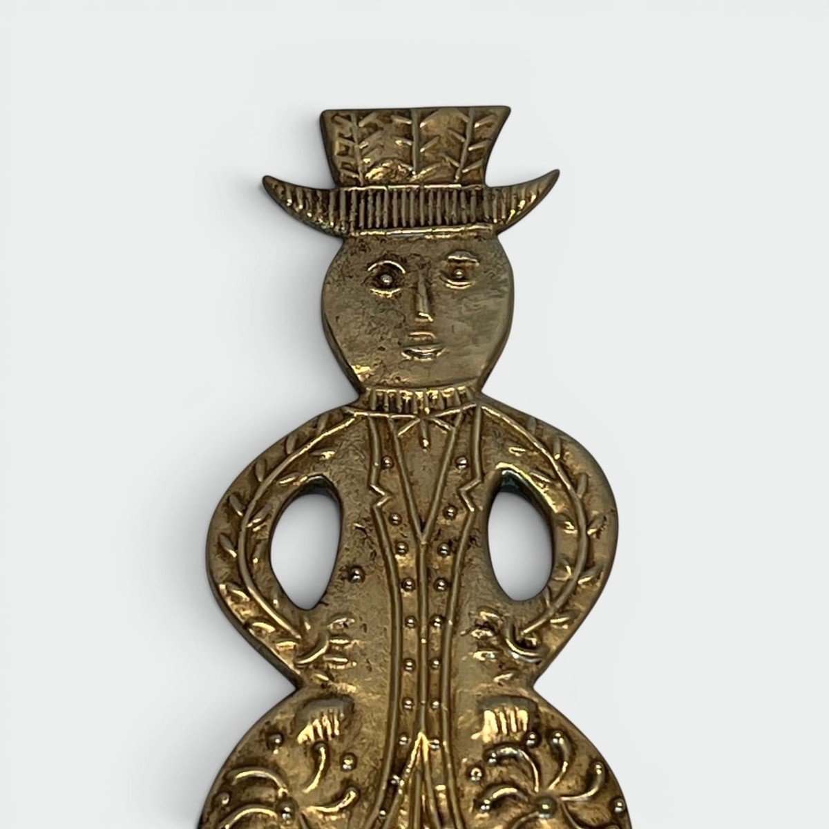 Pair Of Neoclassical Brass Sconces With Figural Decoration, Man And Woman With Two Lights. Fren-photo-5
