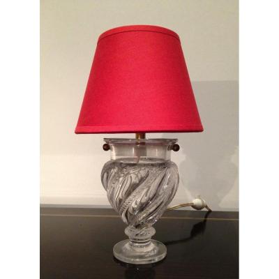 Petite lampe en verre. Vers 1940 