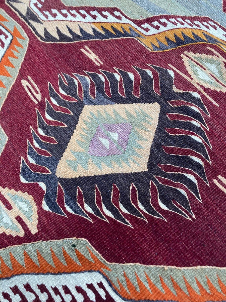 Kilim Mut / Anatolia. Circa 1920. 310 X 147 Cm-photo-3