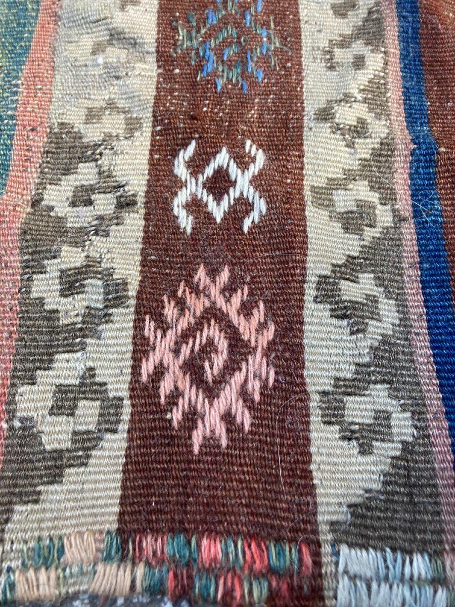 Kilim Maraş - Anatolia. Middle 19th. 230 X 102 Cm-photo-4