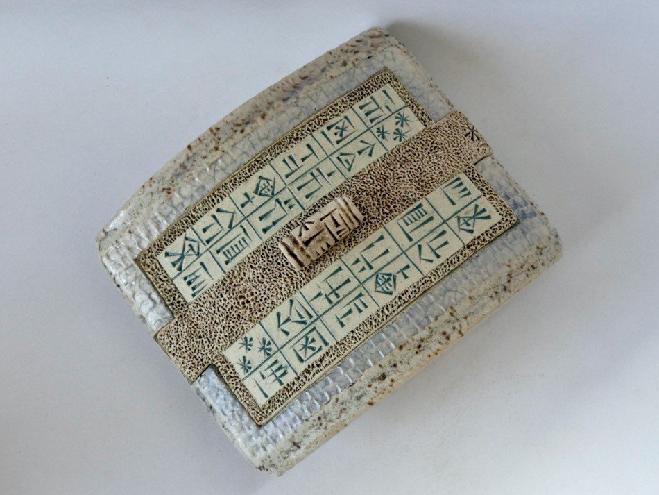 Ceramics Claude Agier Mollinari. Akkadian Stellar 2-photo-3