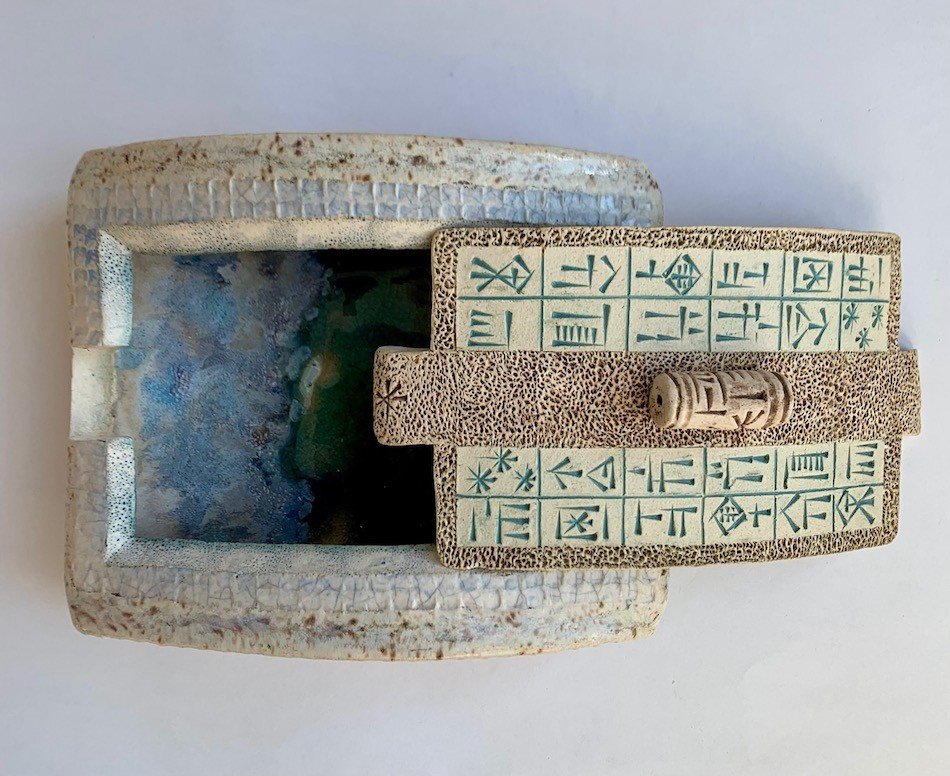 Ceramics Claude Agier Mollinari. Akkadian Stellar 2-photo-5