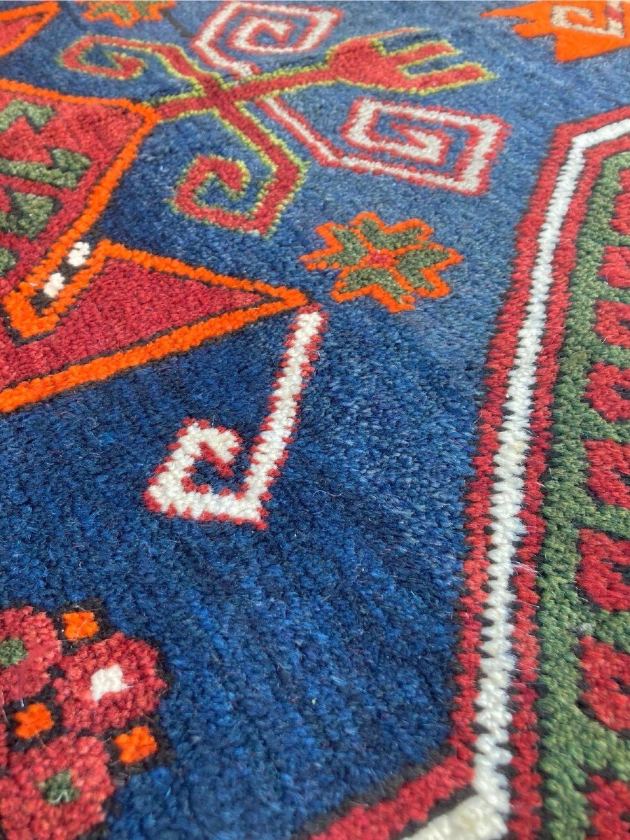 Tapis Kazakh. Circa 1930.  260 X 150 Cm-photo-3