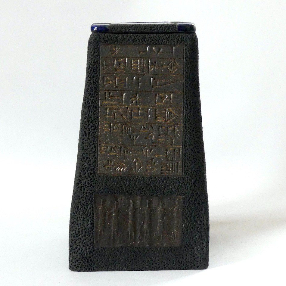 Ceramic Claude Agier Mollinari. "euphrates"-photo-3