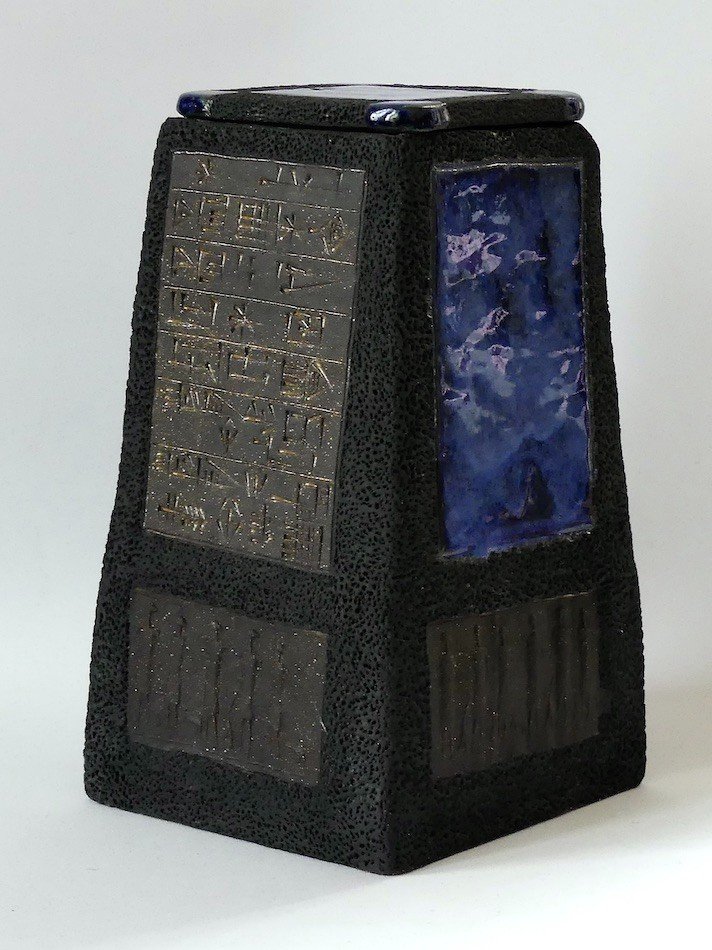 Ceramic Claude Agier Mollinari. "euphrates"-photo-7