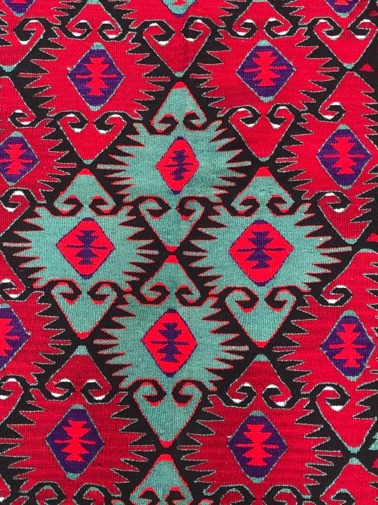 Kilim Barak Gallery - Anatolia. Circa 1970. 340 X 90 Cm-photo-2