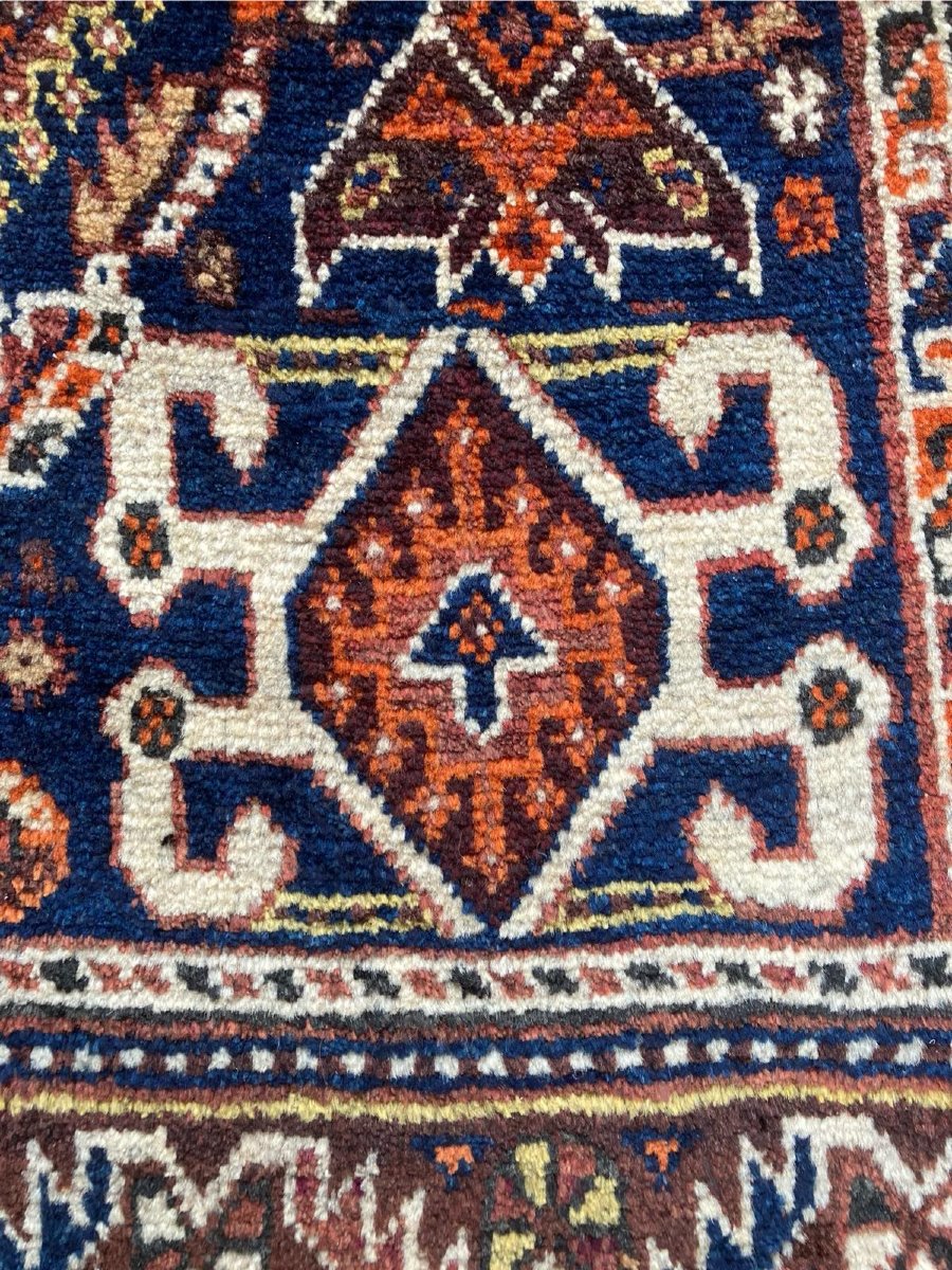 Shiraz Rug - Persia. Early 20th Century. 360 X 133 Cm-photo-4