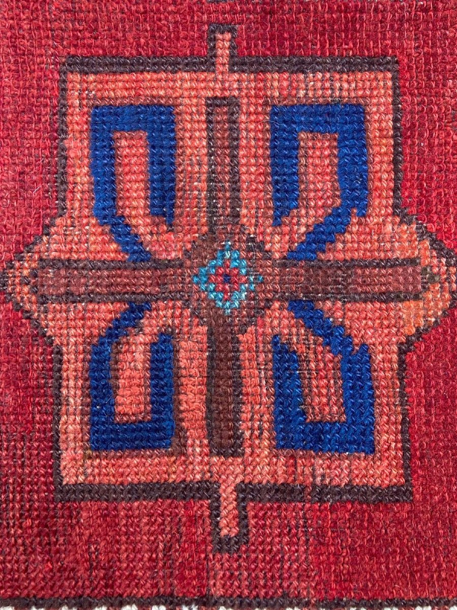 Tapis Kurde - Anatolie. Fin 19 Ième. 305 X 112 Cm-photo-1