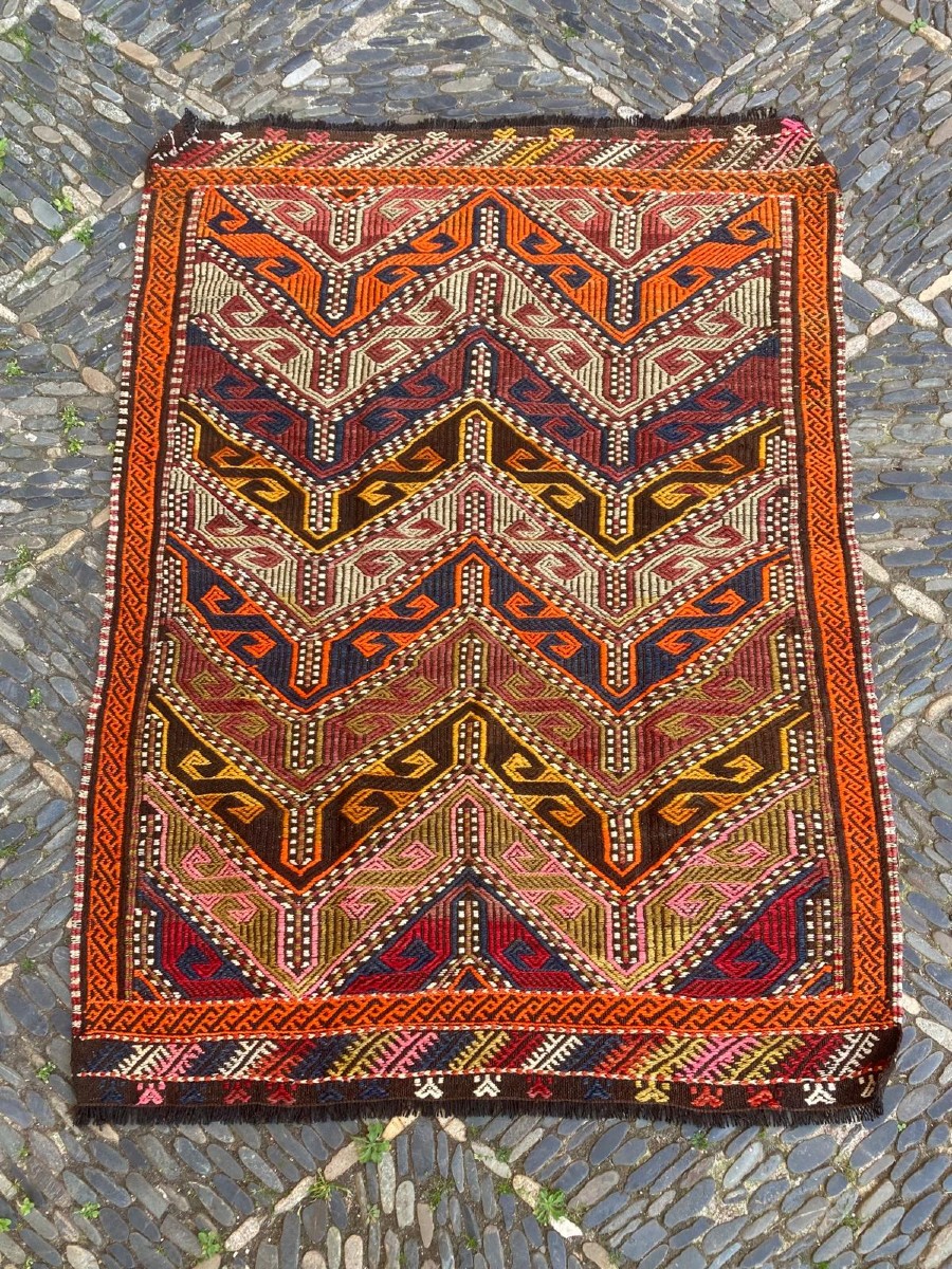 Kilim Mut - Anatolia. Circa 1920. 138 X 98 Cm
