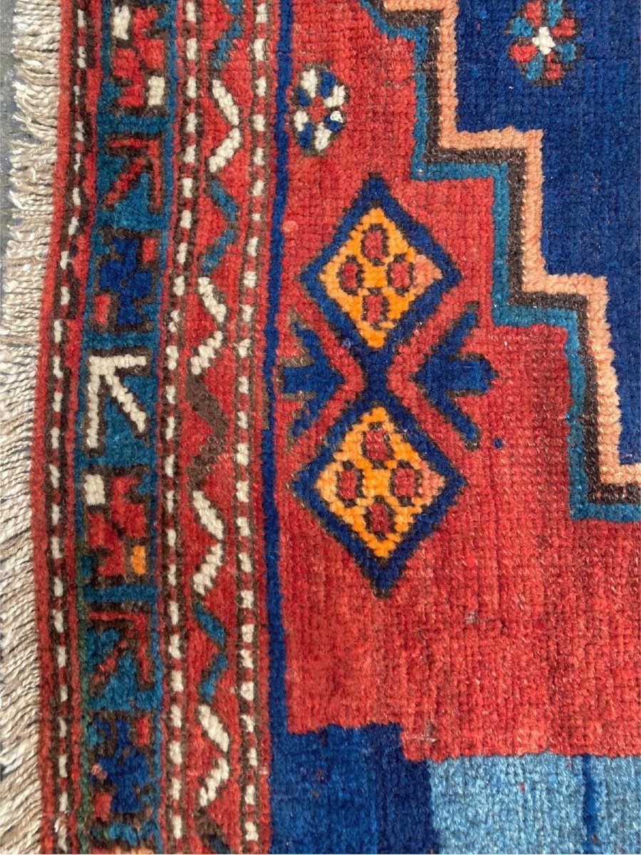 Tapis Caucase. 19 ième Siècle. 195 x 134 cm-photo-1