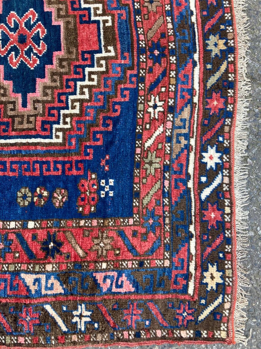 Tapis Kazakh - Caucase. Début 20 ième. 215 x 136 cm-photo-3