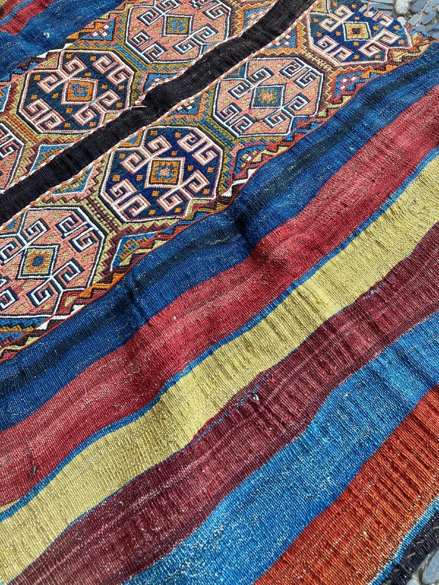 Kilim Cuval - Anatolia. Circa 1880. 147 X 113 Cm-photo-2