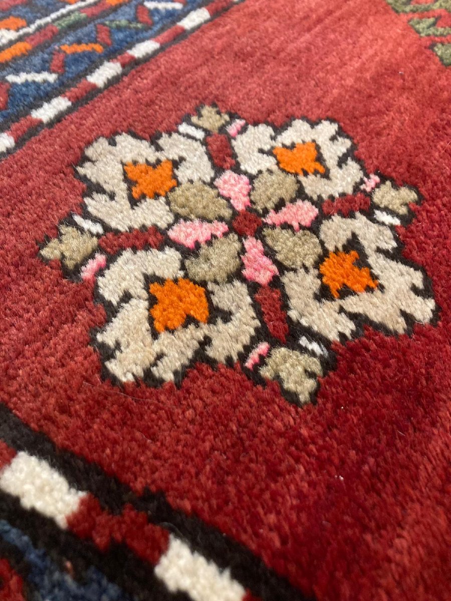 Kazakh Carpet. 1930s. 260 X 150 Cm-photo-5