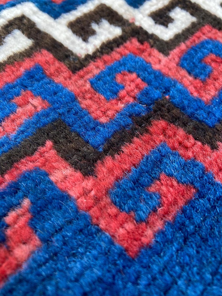 Kazakh Carpet. Early 20th Century. 215 X 136 Cm-photo-6