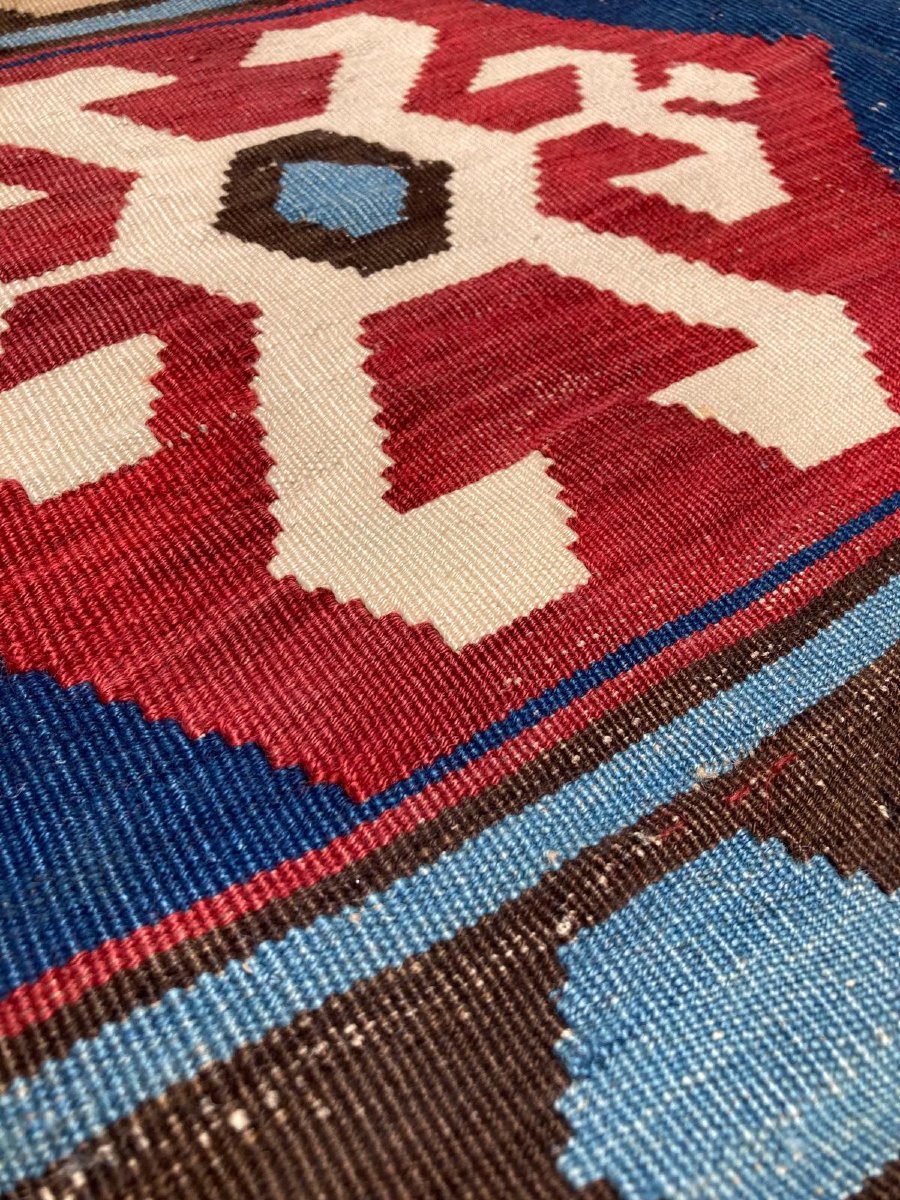 Kilim Caucase. Circa 1880. 230 x 170 cm-photo-2