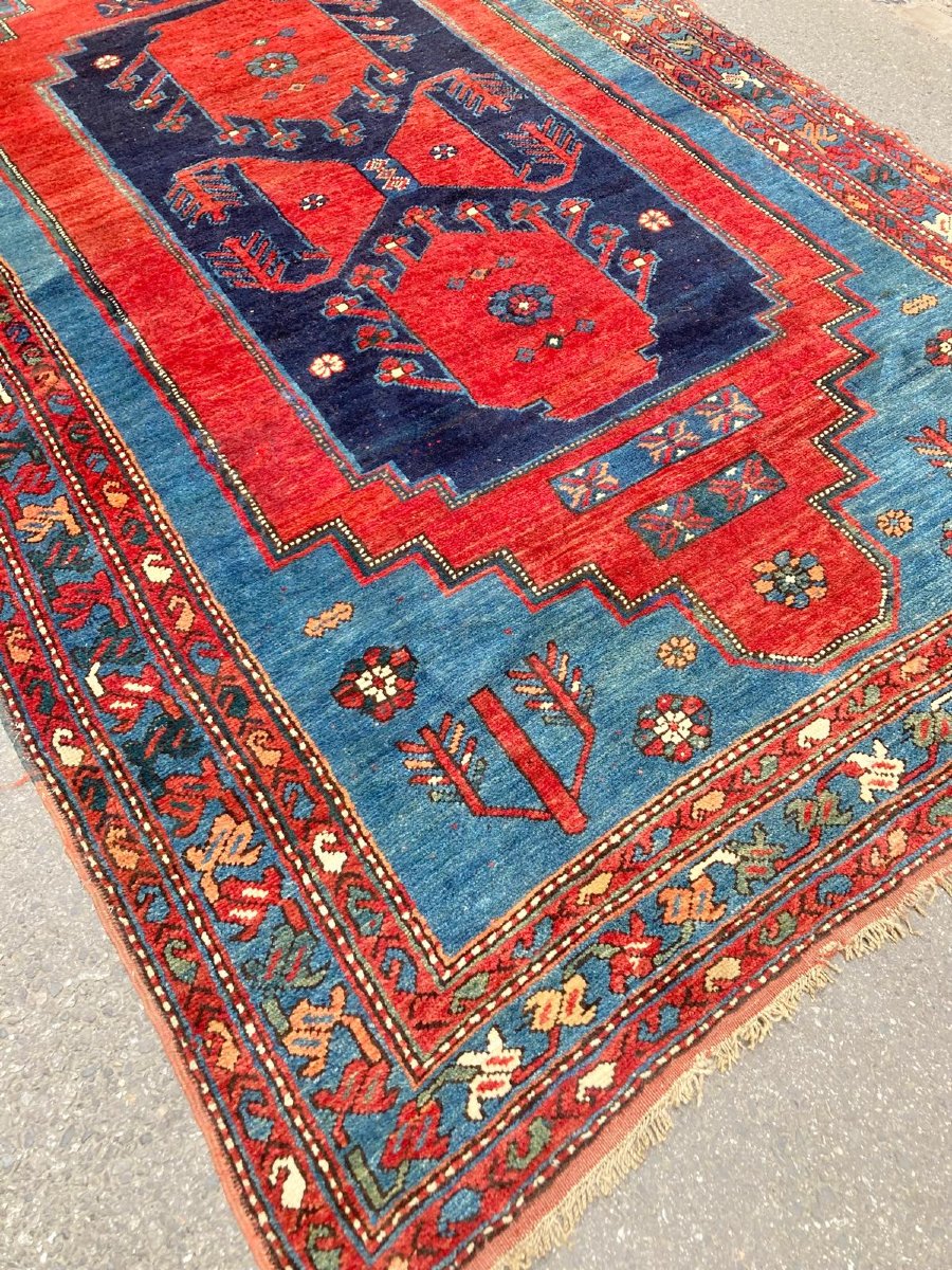 Tapis Caucase. Circa 1900 - 1920.  240 x 150 cm-photo-2