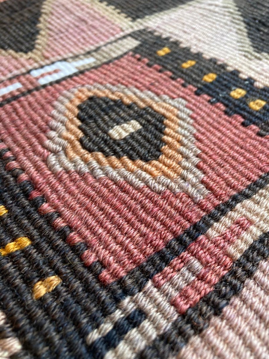 Kilim Kars Anatolia. Circa 1970. 120 X 80 Cm-photo-3