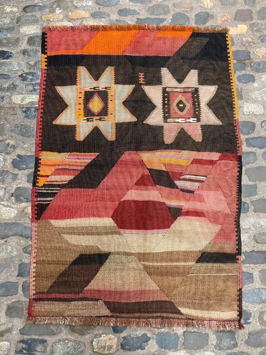 Kilim Kars Anatolia. Circa 1970. 120 X 80 Cm