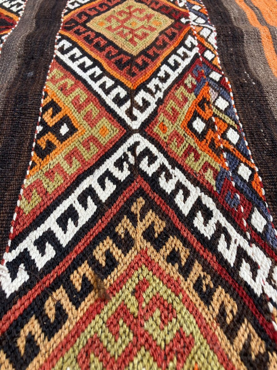 Cucal (grain Bag). Maraş. Anatolia. Circa 1930. 110 X 60 Cm-photo-4