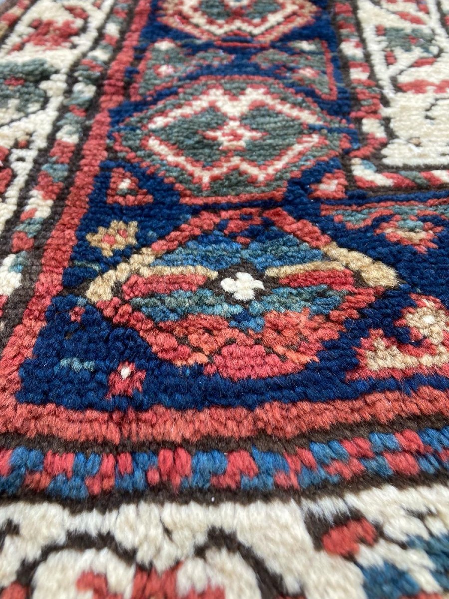 Karabag Carpet. Caucasus. Boteh Motifs. Late 19th Century. 362 X 116 Cm-photo-3