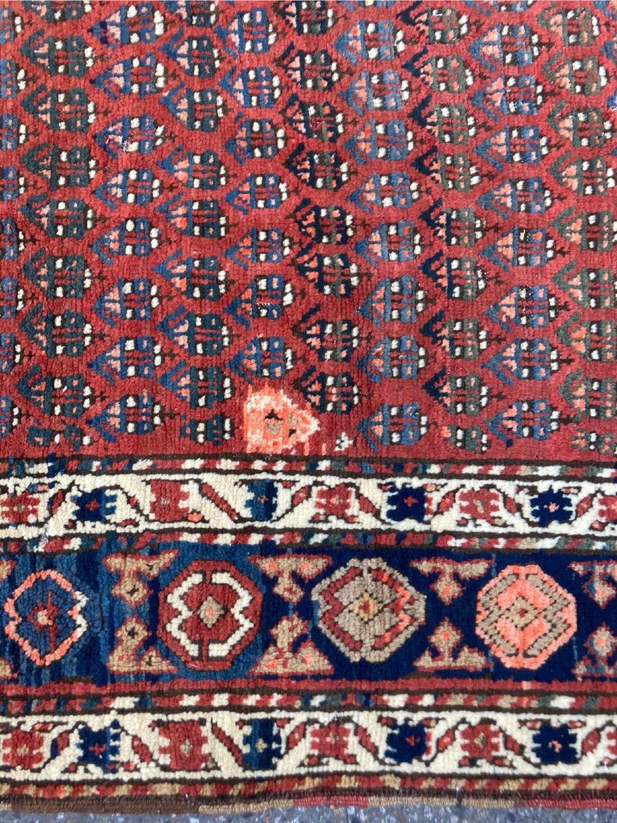 Karabag Carpet. Caucasus. Boteh Motifs. Late 19th Century. 362 X 116 Cm-photo-1