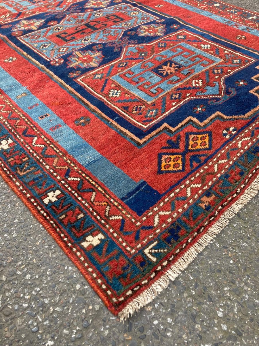 Tapis Caucase. Fin 19 ième. 195 x 134 cm-photo-2