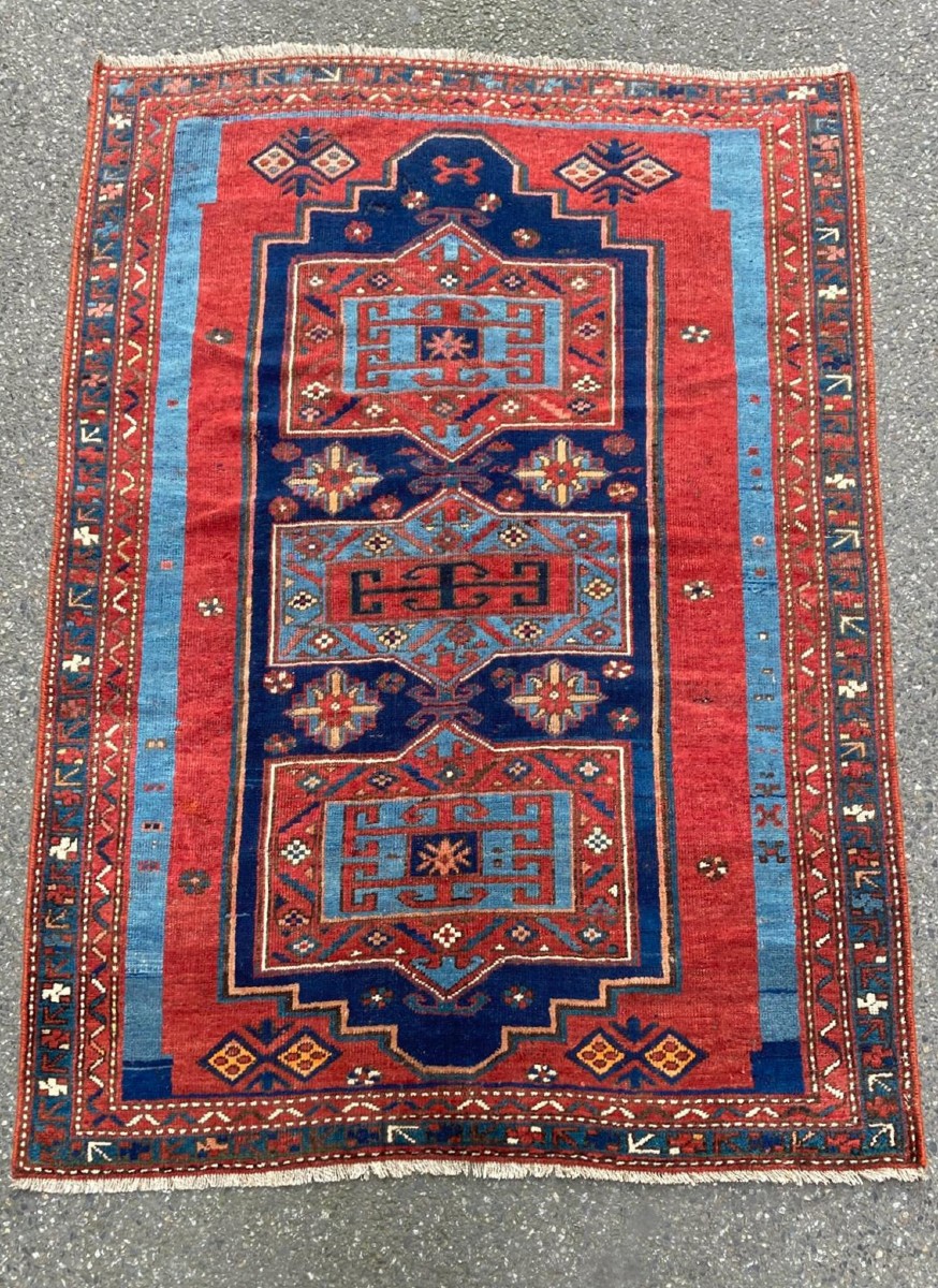 Tapis Caucase. Fin 19 ième. 195 x 134 cm