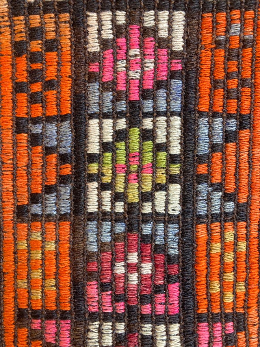 Kilim Cicim Konya Anatolie. Années 1930. 120 x 102 cm-photo-3