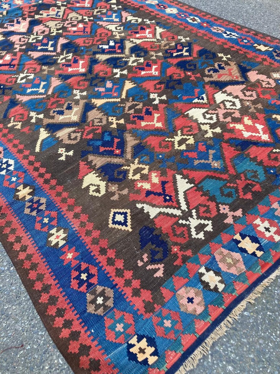Kilim Karabag - Armenia. Dated 1911. 270 X 175 Cm-photo-2