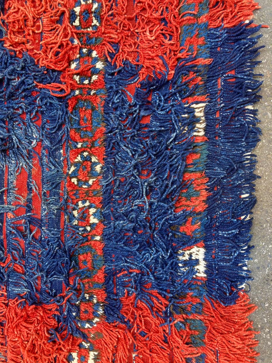 Tülü Bergama - Anatolie. Fin 19 ième. 215 x 160 cm-photo-3