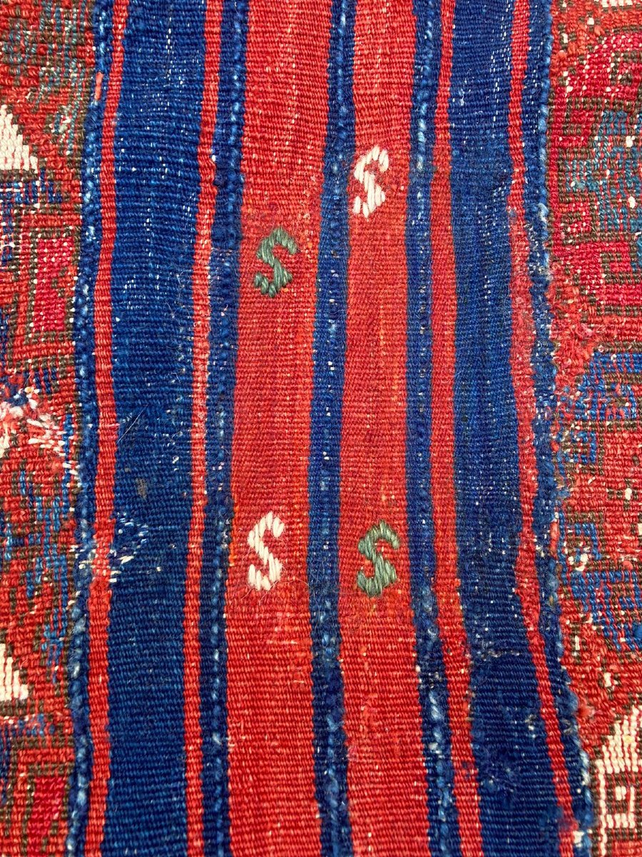 Tülü Bergama - Anatolie. Fin 19 ième. 215 x 160 cm-photo-2
