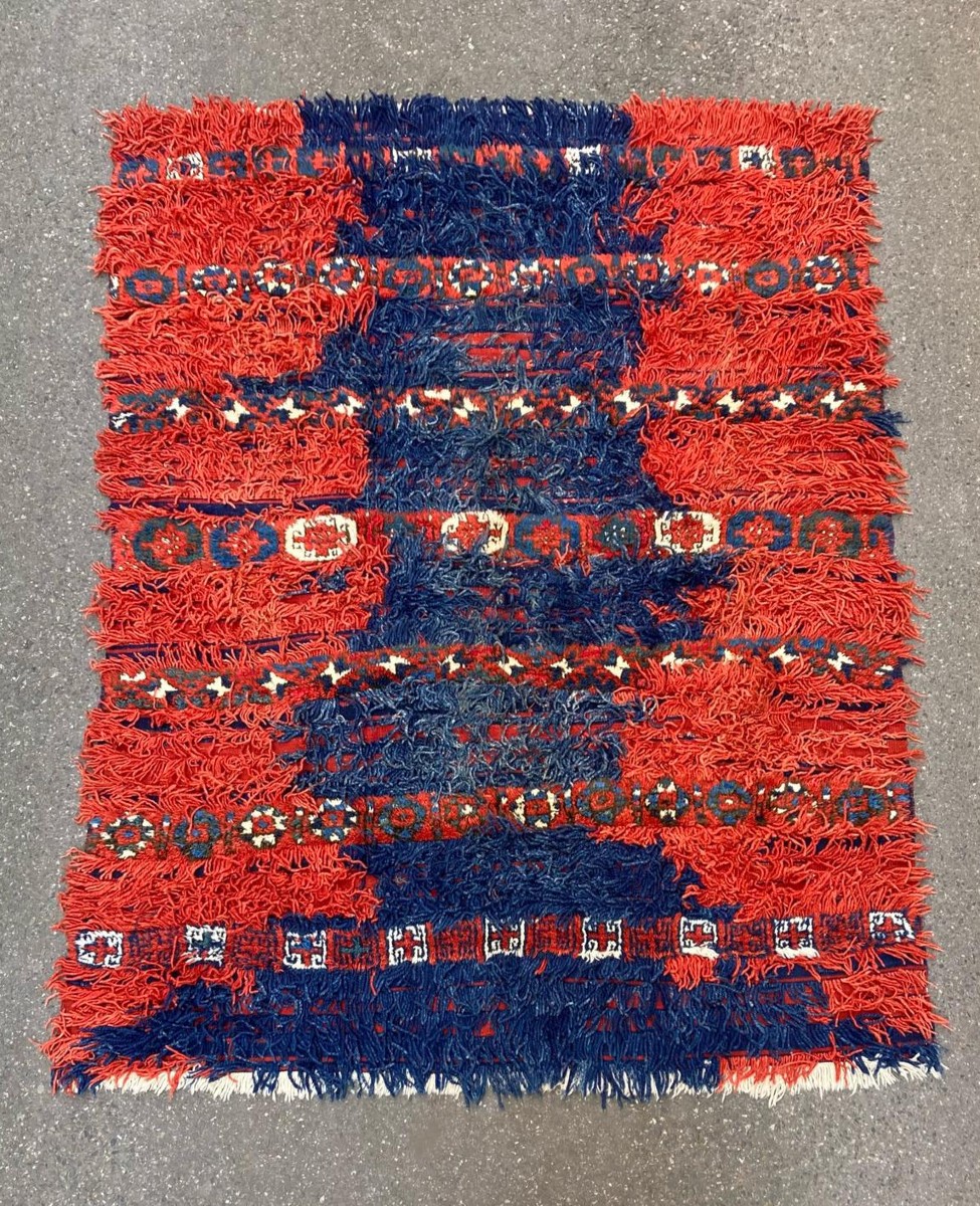 Tülü Bergama - Anatolie. Fin 19 ième. 215 x 160 cm
