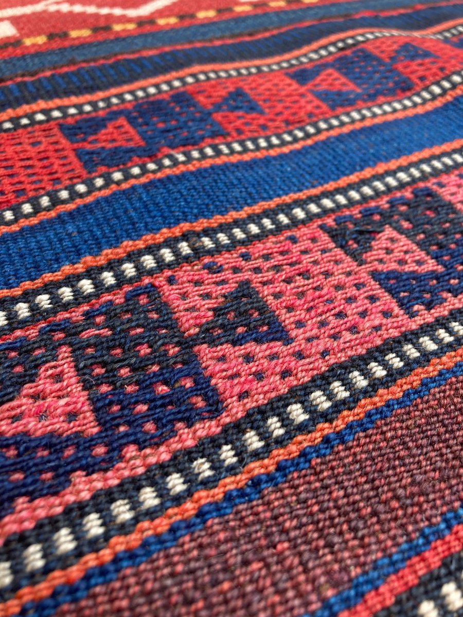 Kilim Ouzbékistan - Gajeri. Circa 1900. 200 x 145 cm-photo-2