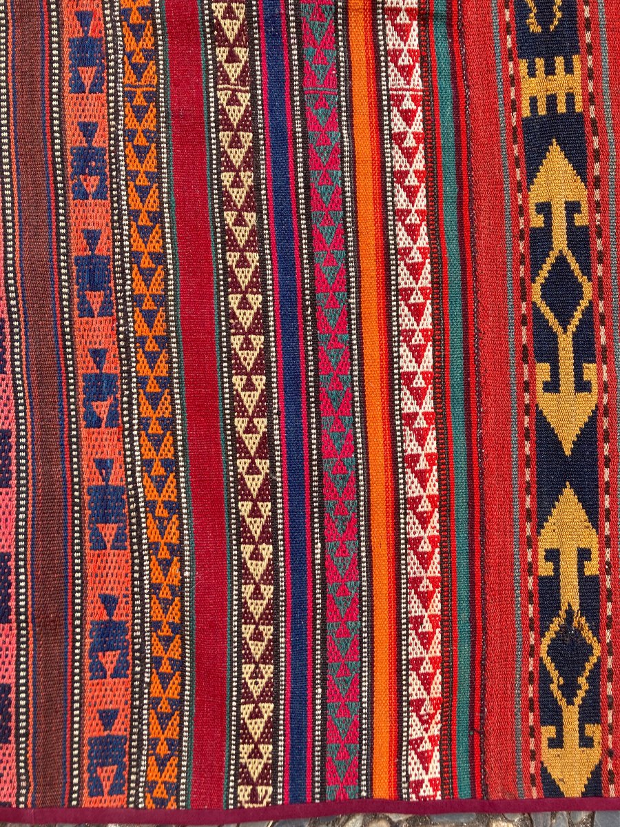 Kilim Ouzbékistan - Gajeri. Circa 1900. 200 x 145 cm-photo-4
