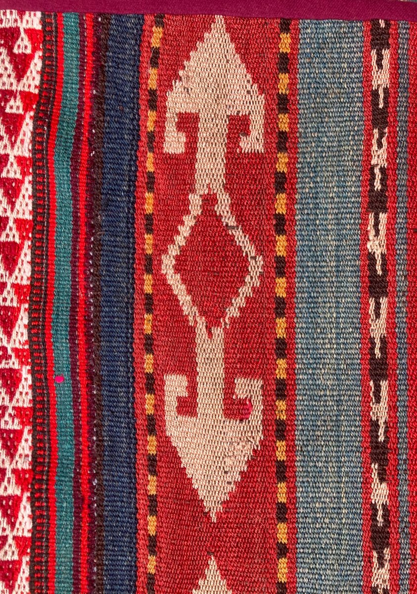 Kilim Ouzbékistan - Gajeri. Circa 1900. 200 x 145 cm-photo-1