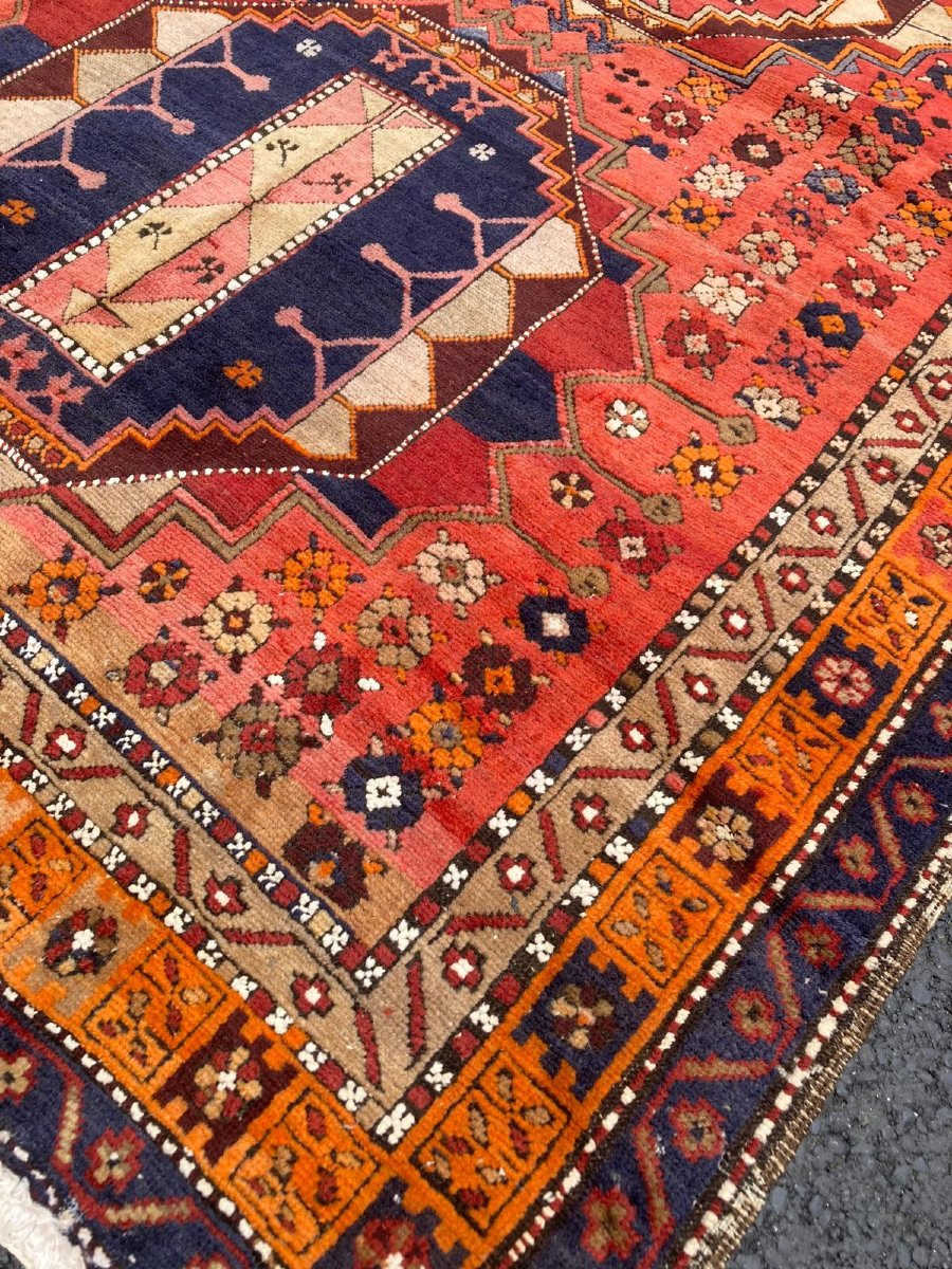 Tapis Karabag Caucase. Circa 1930. 275 x 150 cm-photo-4