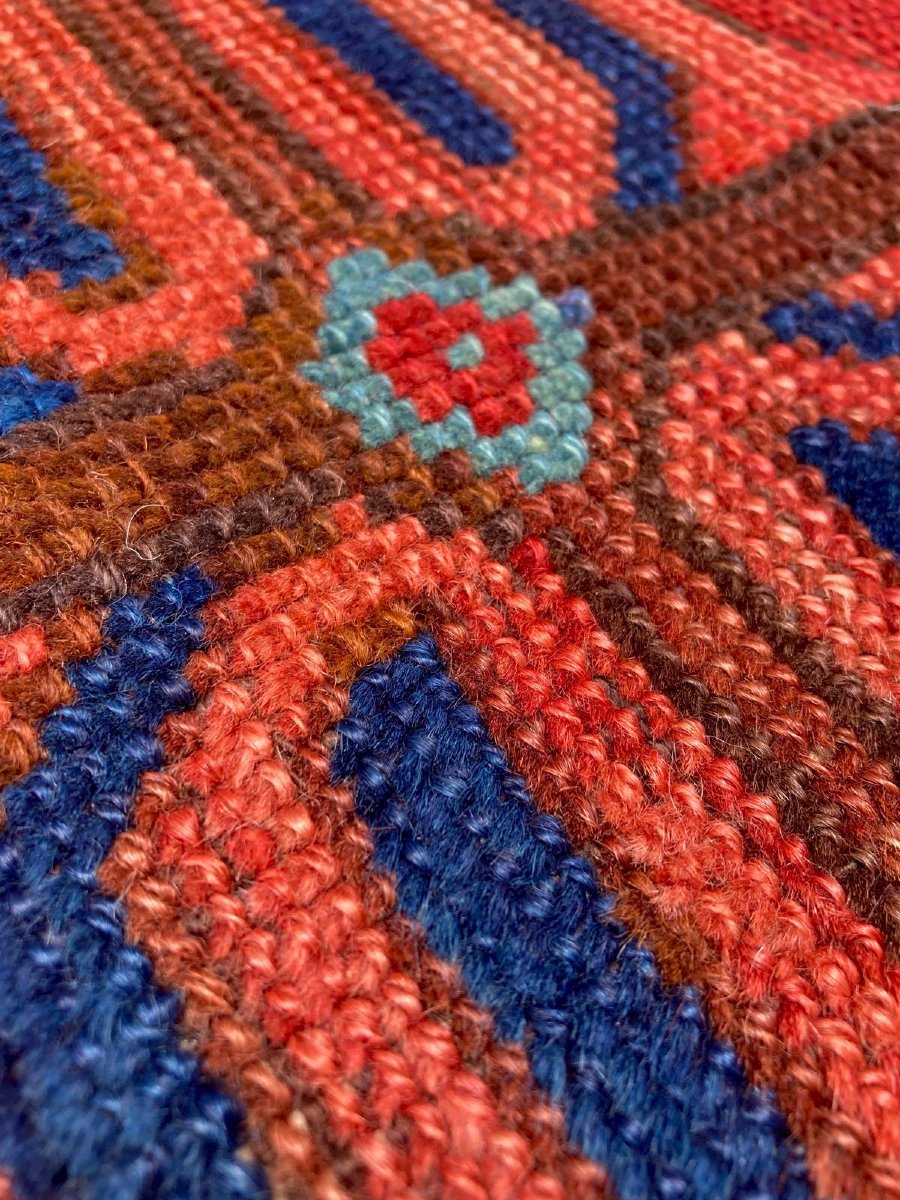 Kurdish Carpet - Anatolia. Circa 1880. 305 X 112 Cm-photo-4