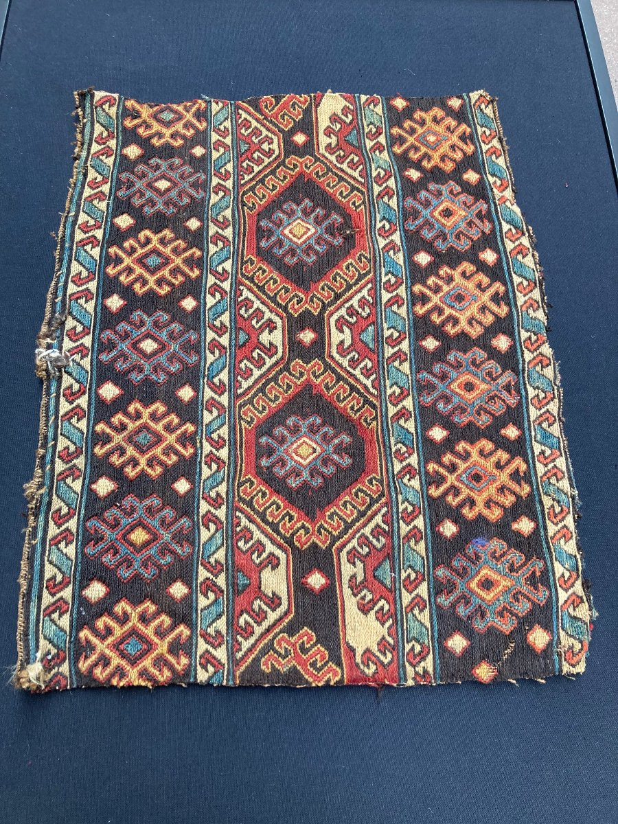 Maffrash Shahsaven. Perse. Circa 1880. 53 x 40 cm-photo-4