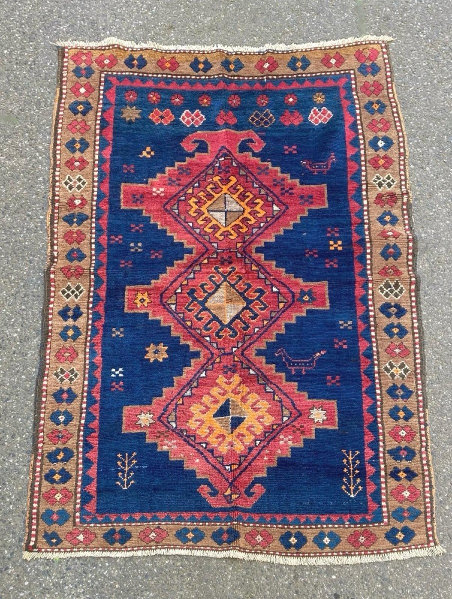 Tapis Caucase. Début 20 ième. 195 x 116 cm