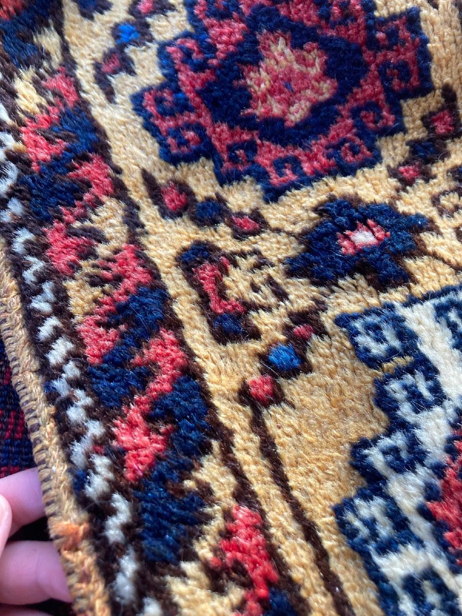 Tapis Anatolie. Circa 1920. 320 x 145 cm-photo-6