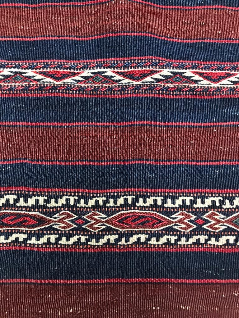 Kilim Cuval Balikesir - Anatolie. Circa 1880. 211 x 73 cm-photo-3
