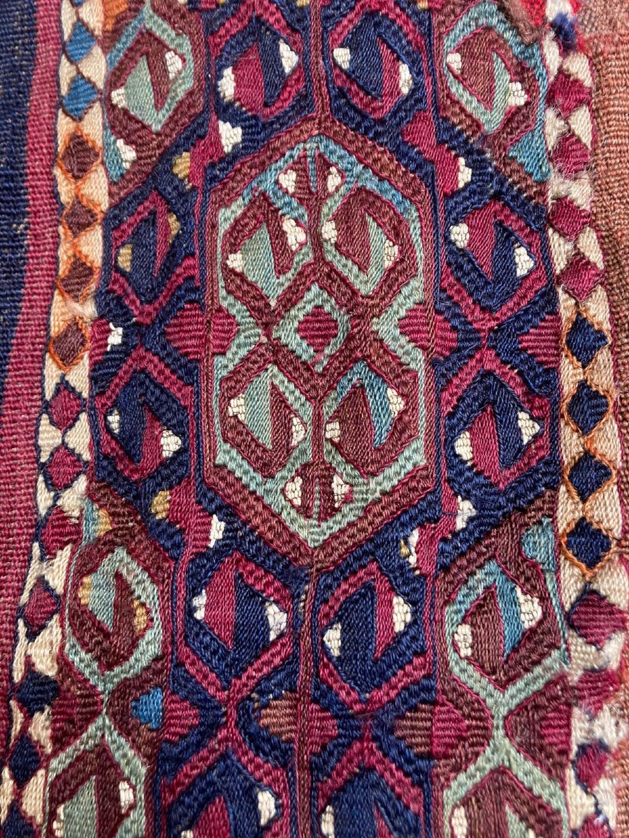 Kilim Cuval Malatya - Anatolie. Circa 1880. 90 x 62 cm-photo-4