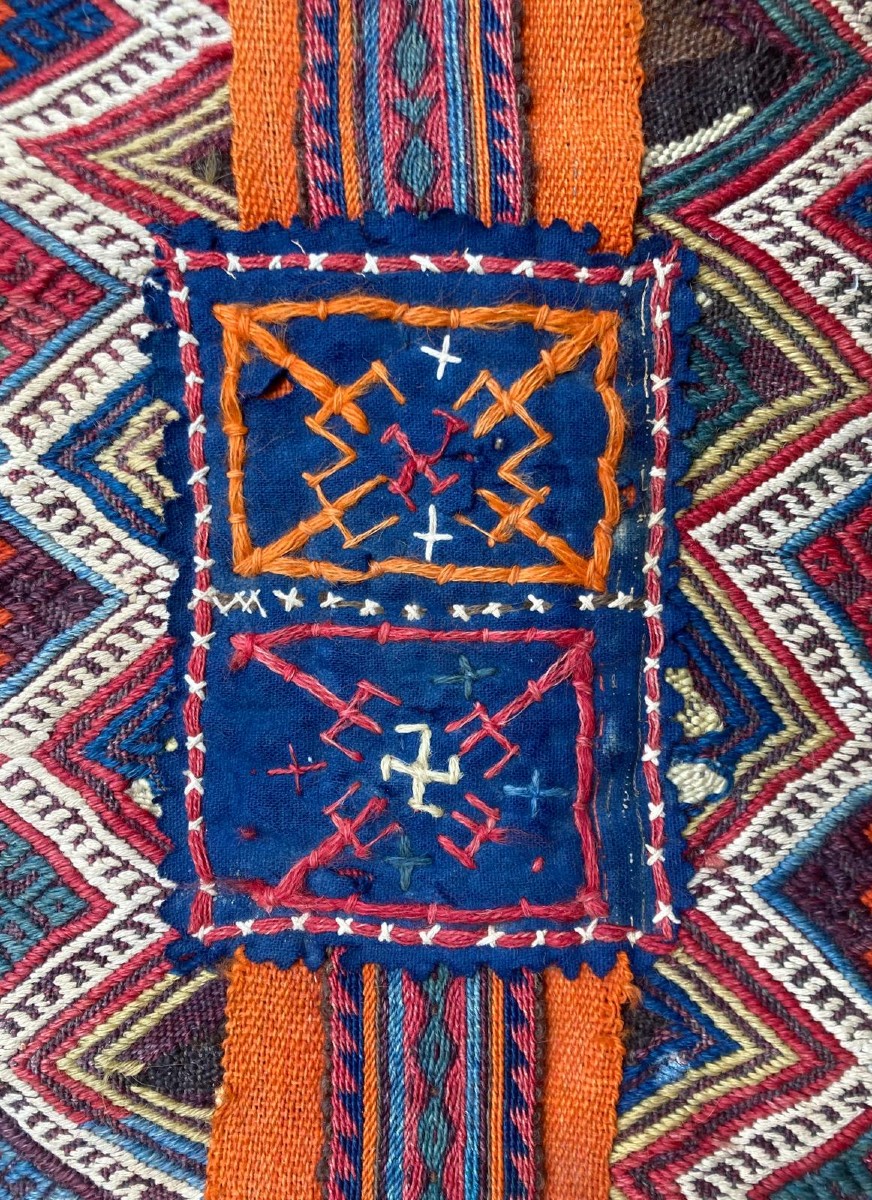 Kilim Cuval. Obruk / Anatolia. Circa 1880. 90 X 52 Cm