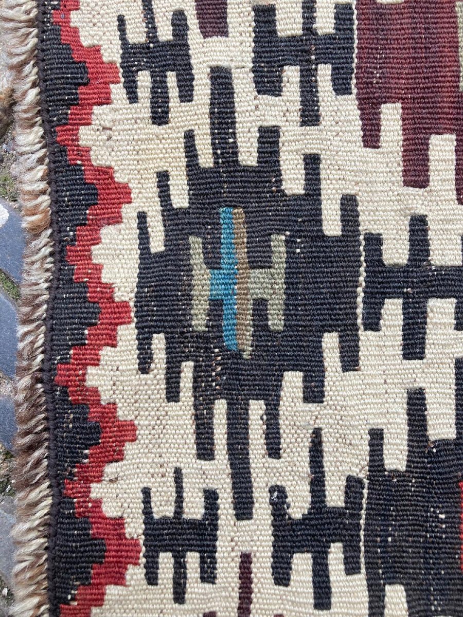 Maffrash Shahsaven. Persian. Circa 1880. 176x 105 Cm-photo-5