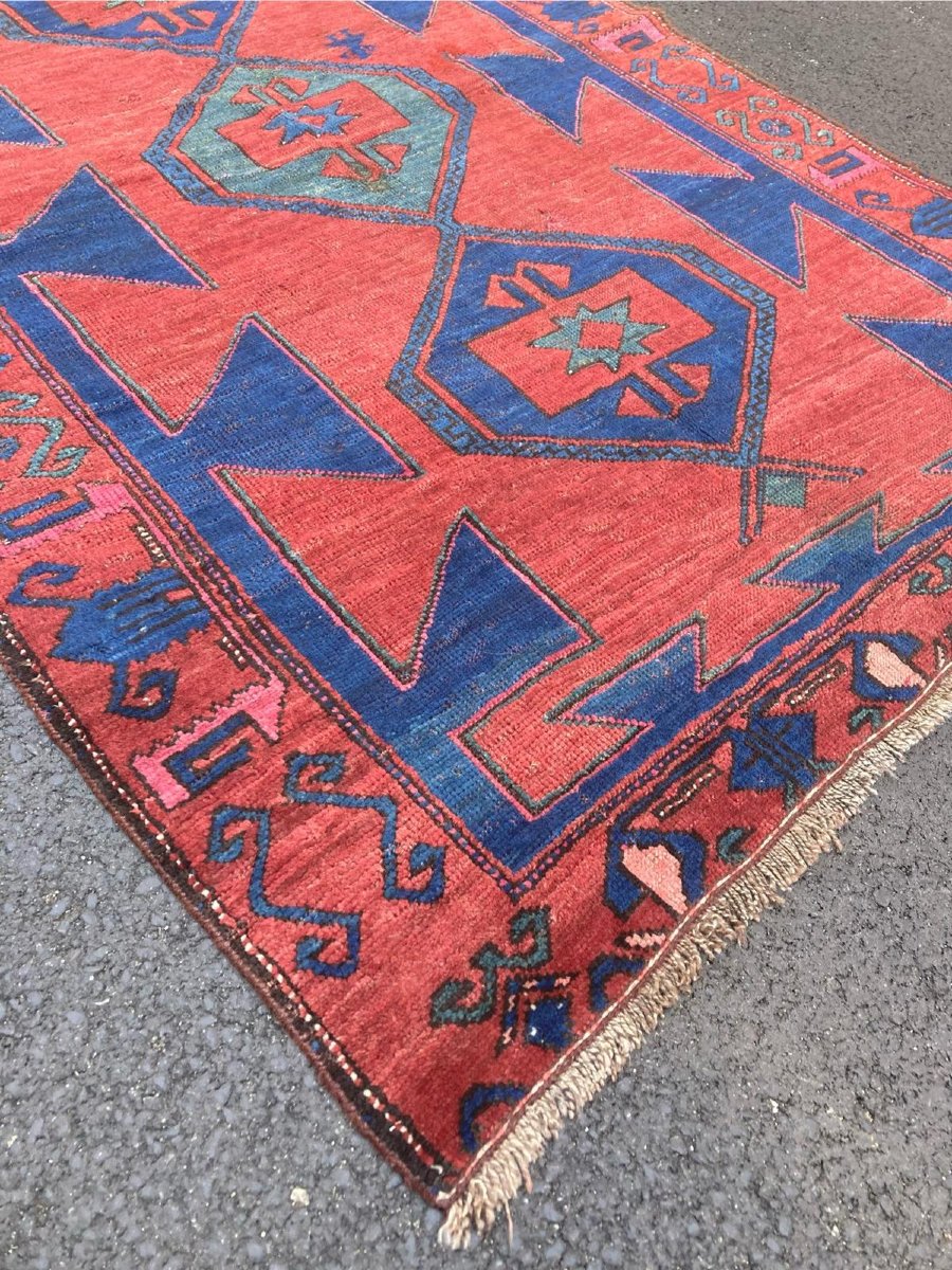 Kazakh Rug. Caucasus. Late 19th Century. 203 X 127 Cm-photo-2